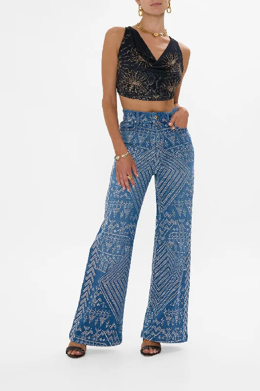 JENNA DESERT REIGN HIGH WAISTED FLARE DENIM