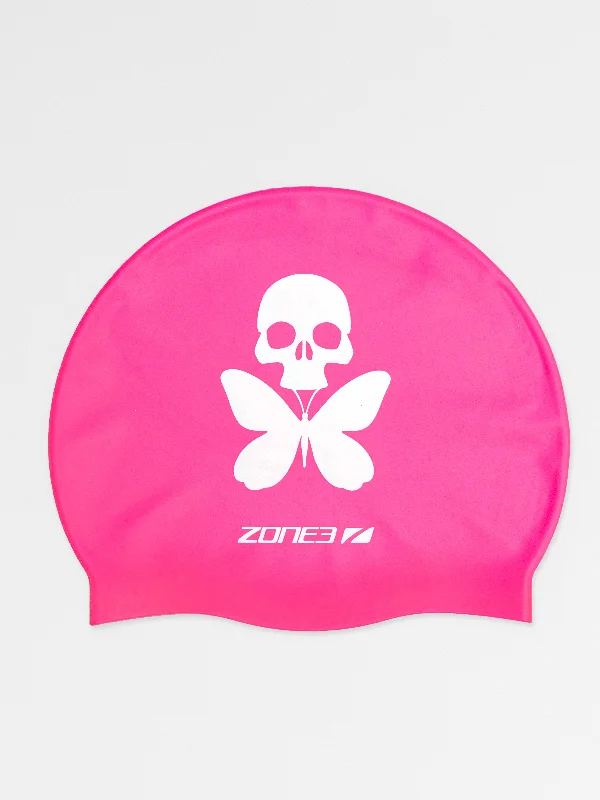 Signature Pink Silicone Swim Cap