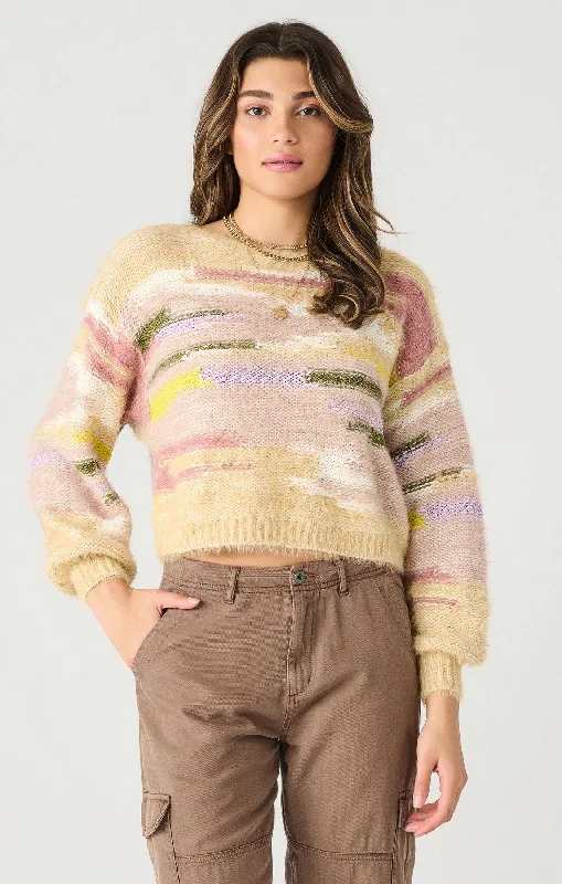 Top - Dex Long Sleeve Melange Sweater