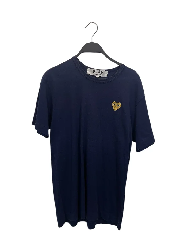 PLAY COMME des GARCONS/T-Shirt/L/Navy/Cotton/AZ-T216