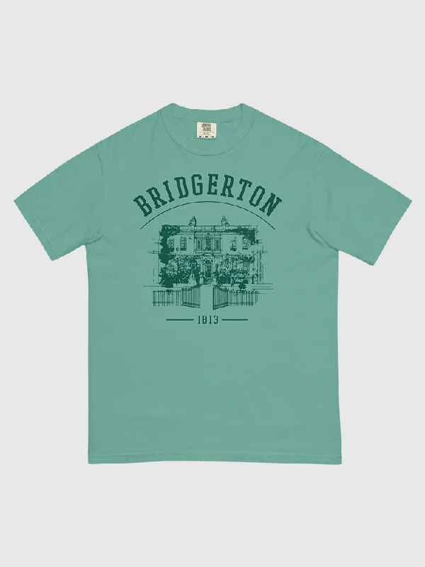 Bridgerton House Comfort Colors T-Shirt [Green House]