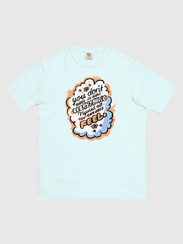 Heartstopper You Can Just Feel Comfort Colors T-Shirt