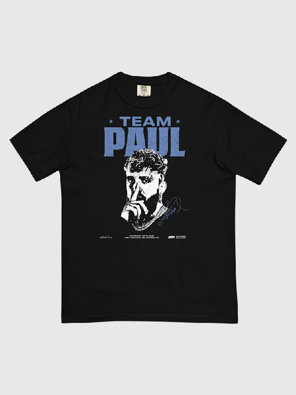 Jake Paul vs. Mike Tyson Team Paul Comfort Colors T-Shirt