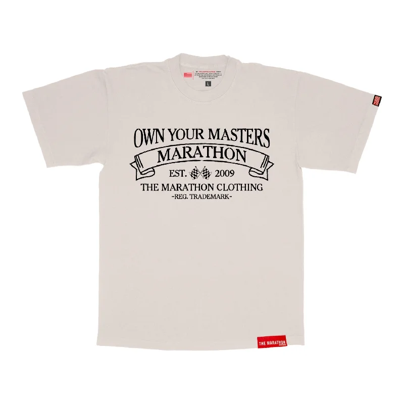 Own Your Masters T-Shirt - Bone/Black