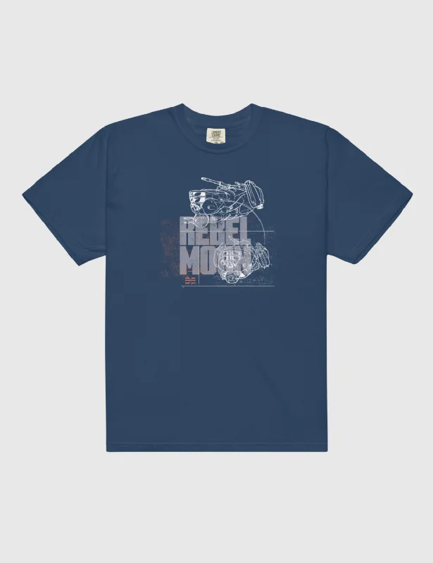 Rebel Moon Logo Unisex T-Shirt [Navy]