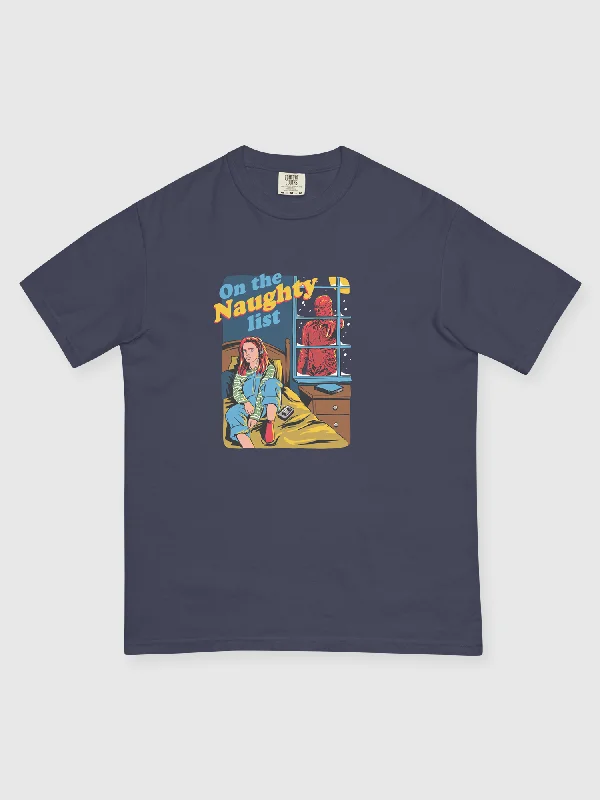 Stranger Things "On the Naughty list" Tee [True Navy]