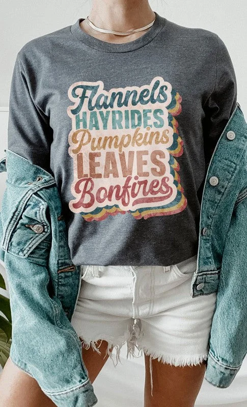 Vintage Fall Favorites Tee {H. Charcoal}