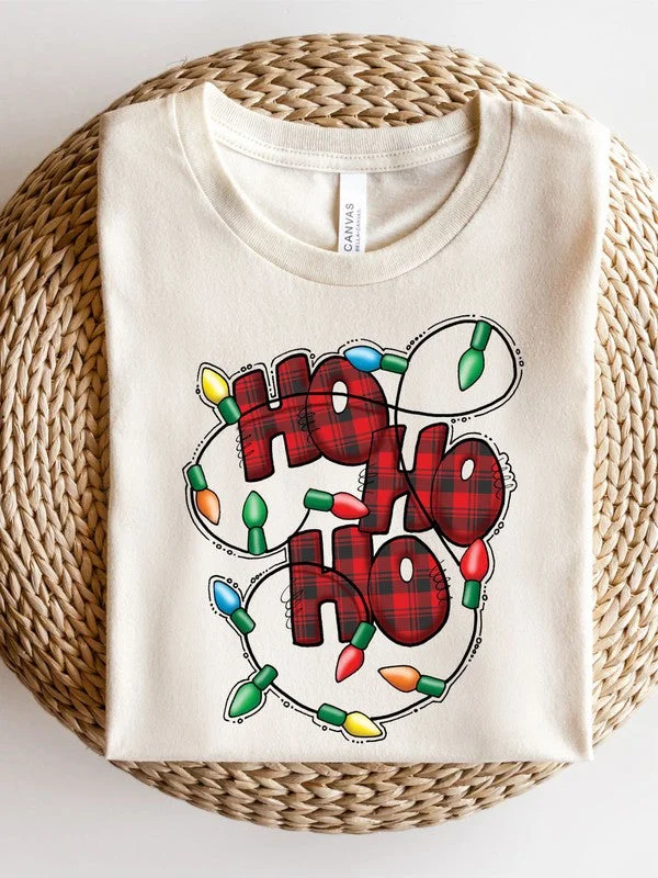 Christmas Lights Ho, Ho, Ho, T-Shirt