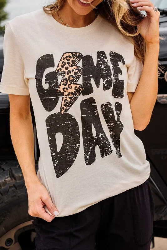 Football Khaki "Game Day" T Shirt